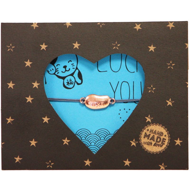 Βραχιόλι Βότσαλο ΤΥΧΗ - Ροζ