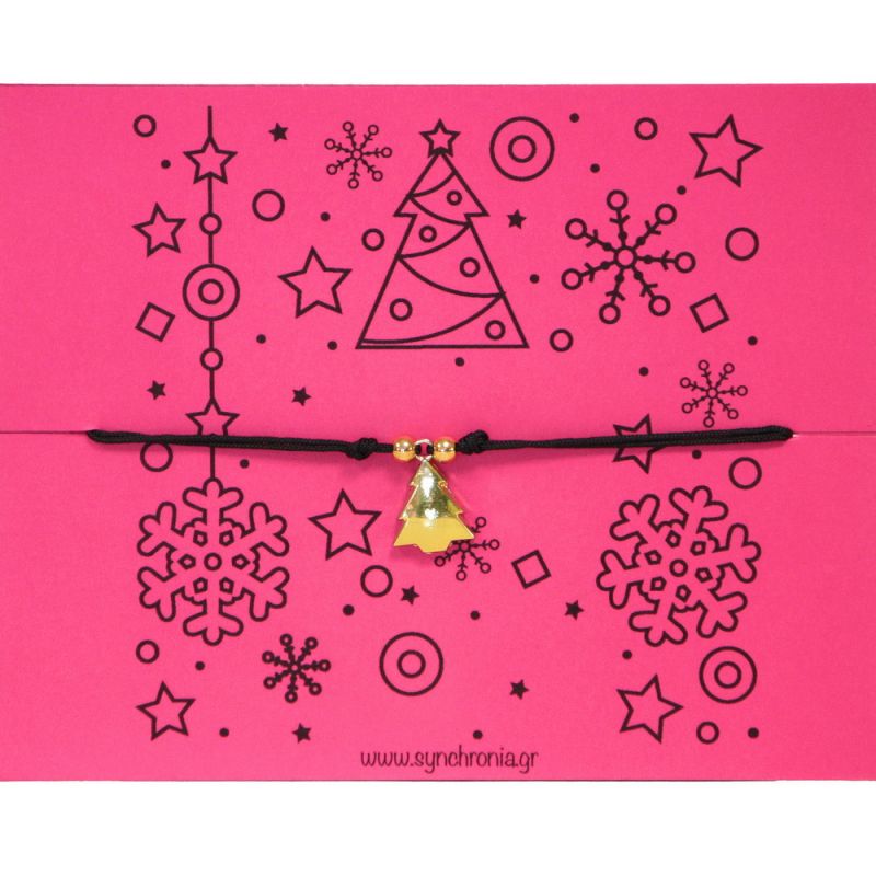 Βραχιόλι Δέντρο κρεμαστό - Χρυσό