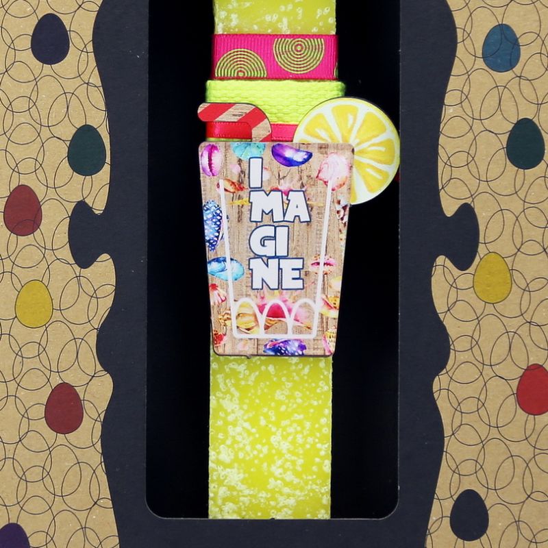 Easter Candle Magnet coctail