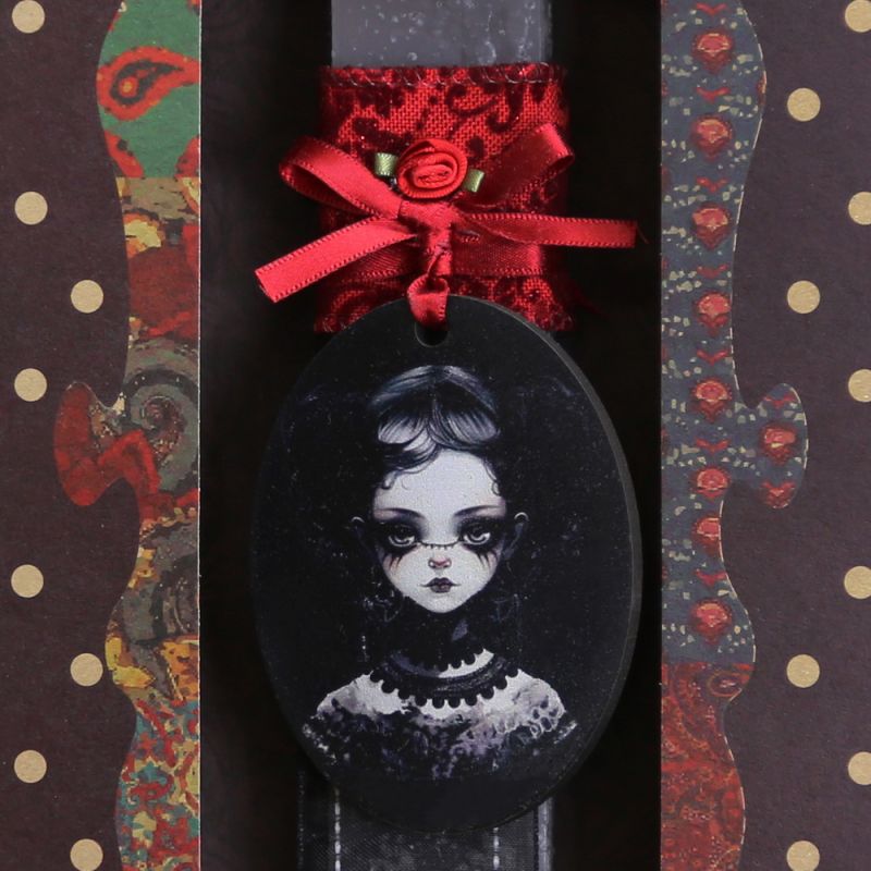 Easter Candle Baby goth 8cm