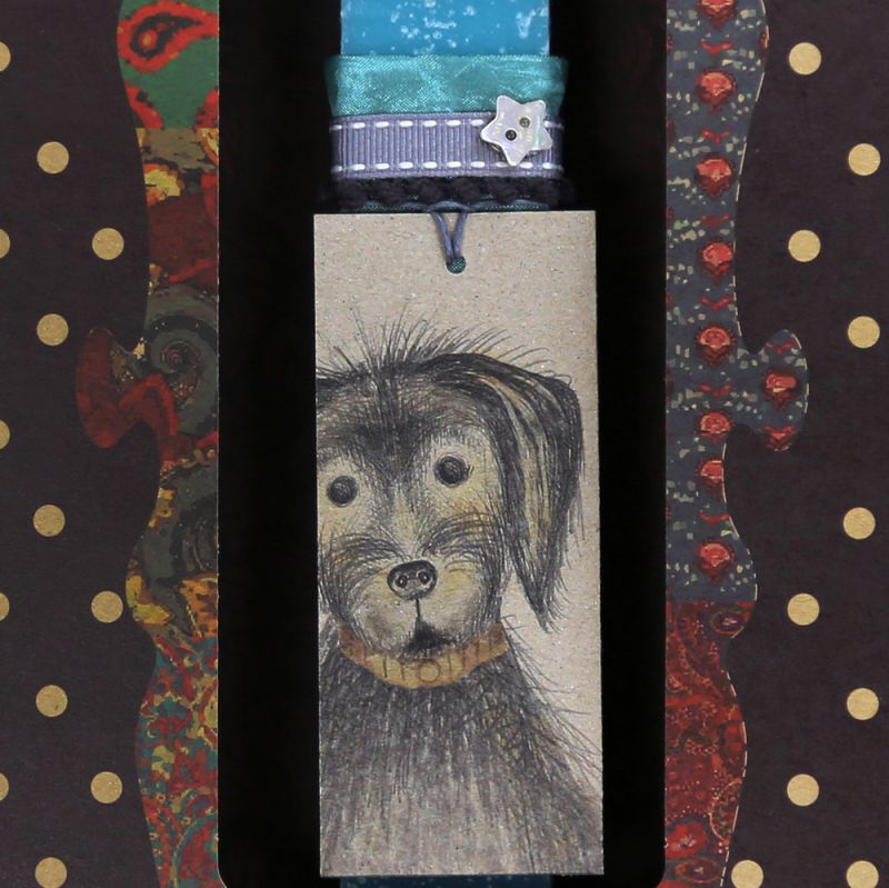 Easter Candle Dog tag-Ted