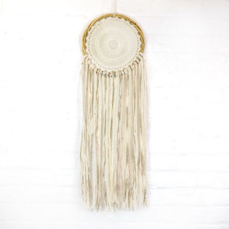 BOHO Crochet Dream Catcher 30 cm