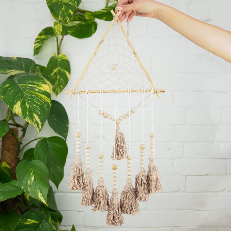 Dream catcher triangle cream