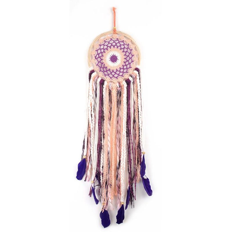 Large crochet dream catcher