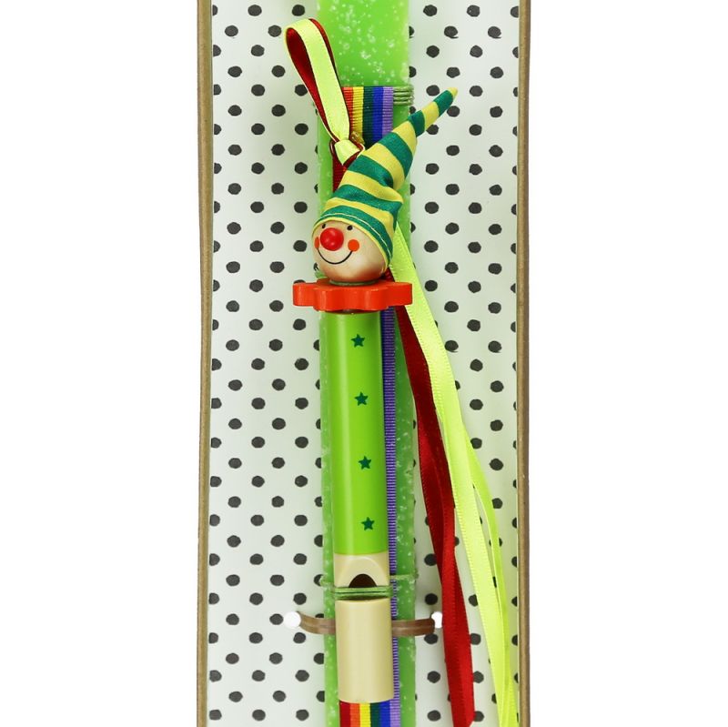 Easter Candle wooden whistle