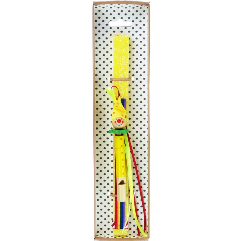 Easter Candle wooden whistle