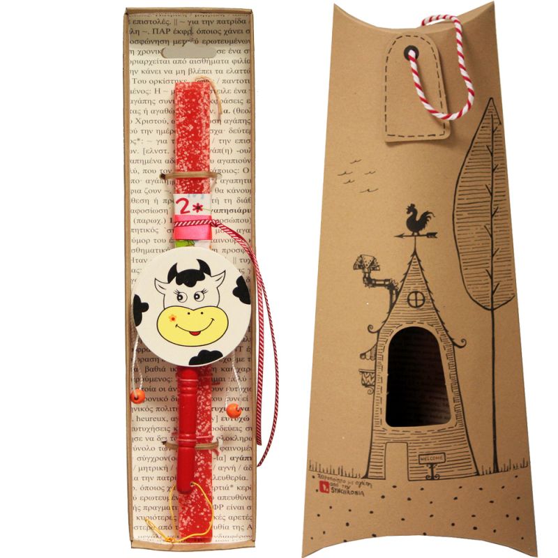 Λαμπάδα Τύμπανο χειρός - Αγελάδα