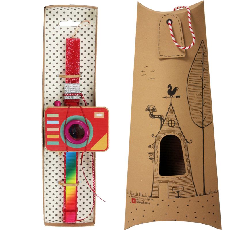 Easter Candle Wooden camera