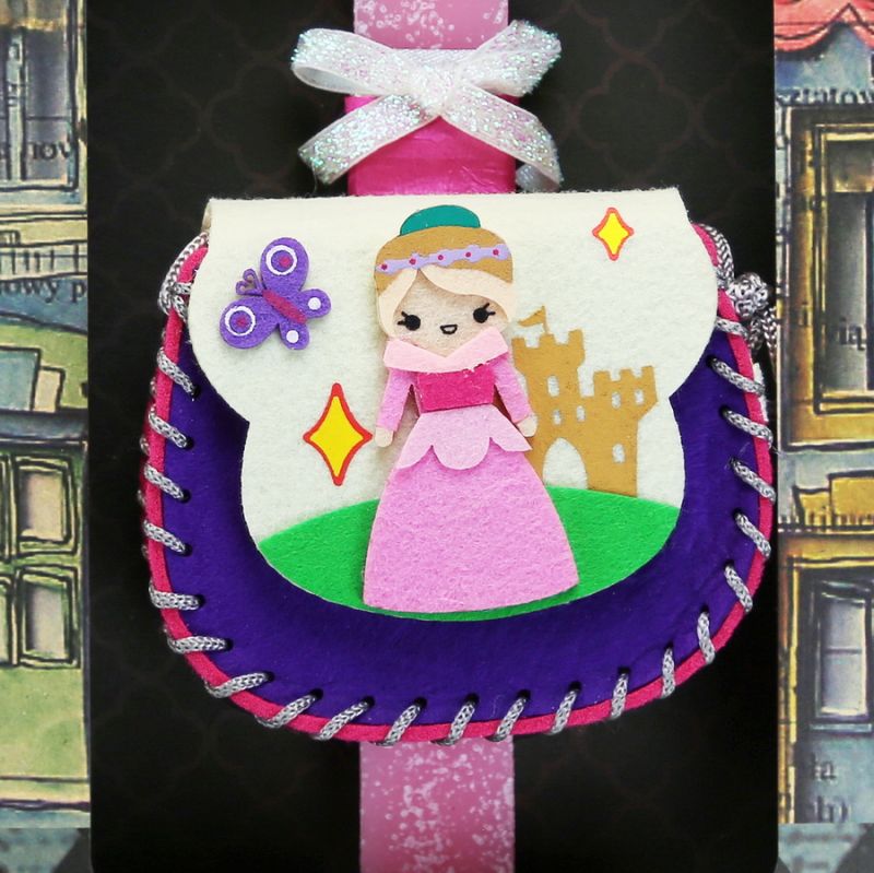 Easter Candle Hand bag Princess