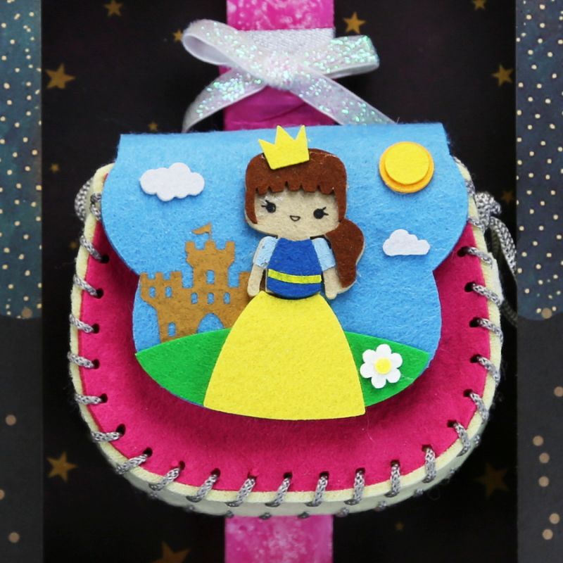 Easter Candle Hand bag Princess