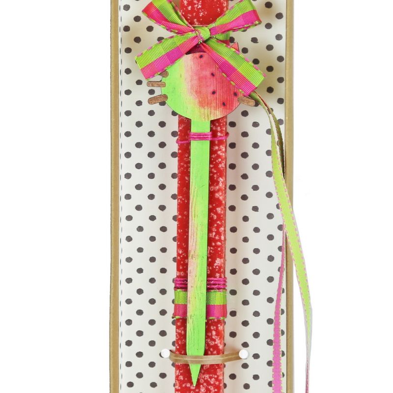 Easter Candle Wooden hair pin
