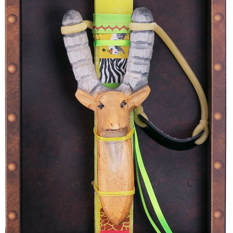 Easter Candle wooden slingshot