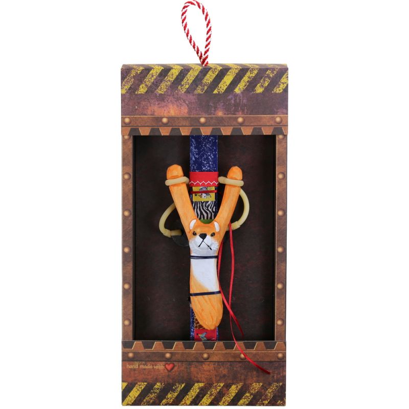 Easter Candle wooden slingshot