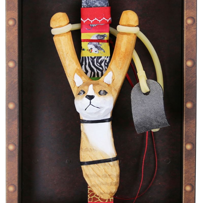 Easter Candle wooden slingshot