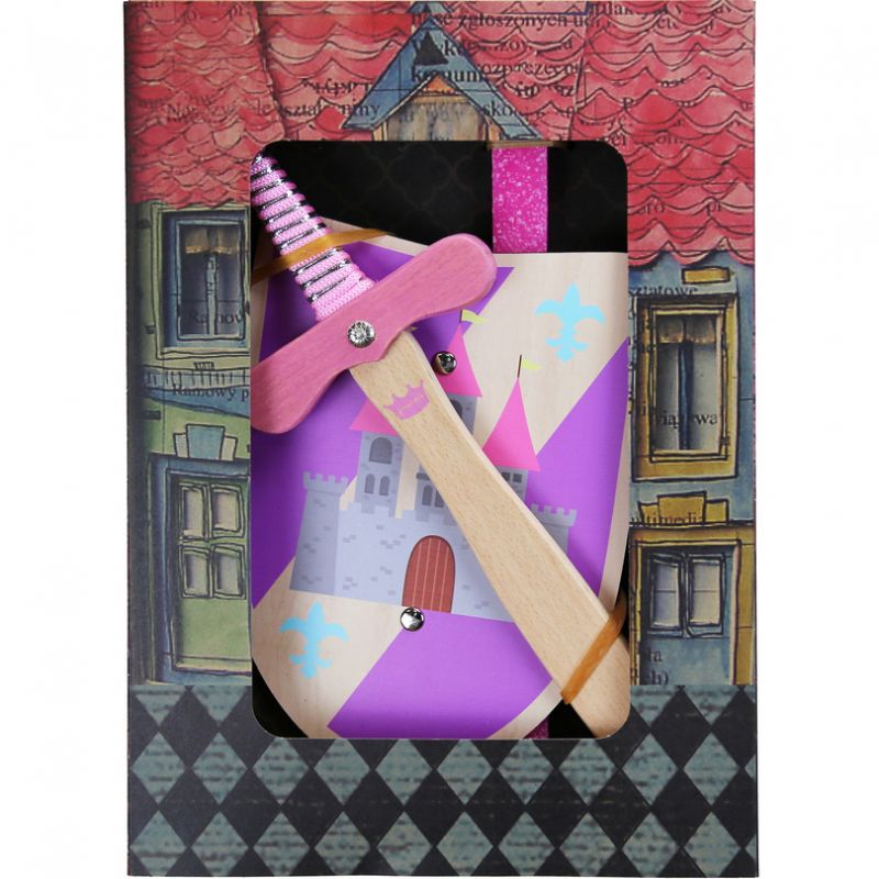 Easter Candle shield and sword for girls