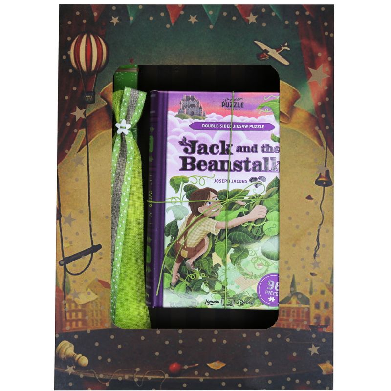Easter candle with Puzzle Book - Jack and the Beanstalk