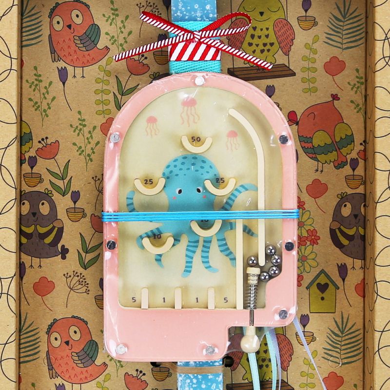 Easter candle with Mini Pinball - Octopus