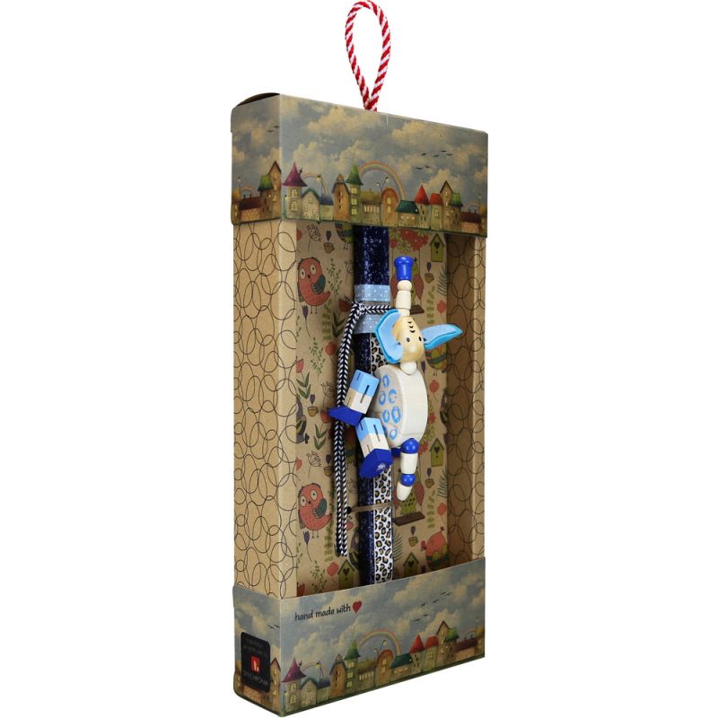 Easter candle with Transformer Animal - Elephant