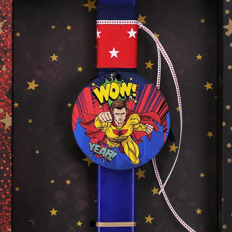 Λαμπάδα Basic -Super  Hero WOW