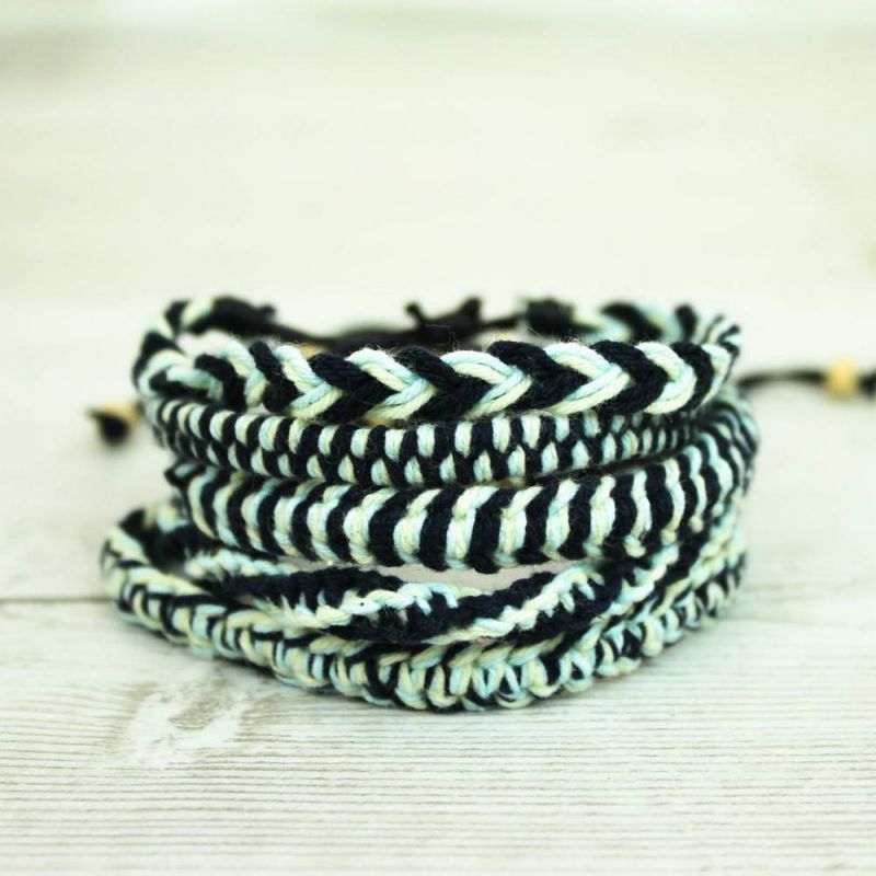 Cotton bracelet