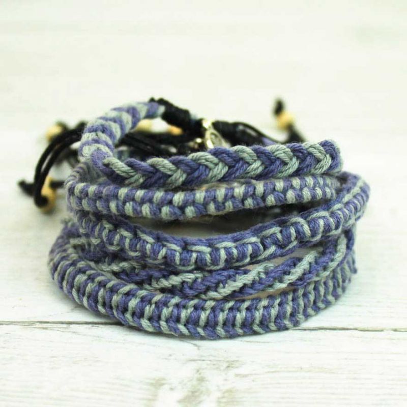 Cotton bracelet