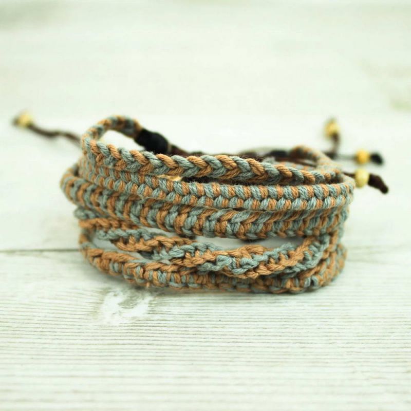 Cotton bracelet