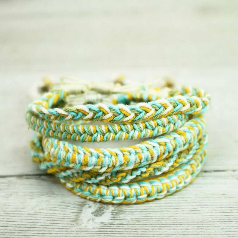 Cotton bracelet