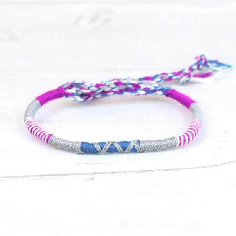 Cotton bracelet