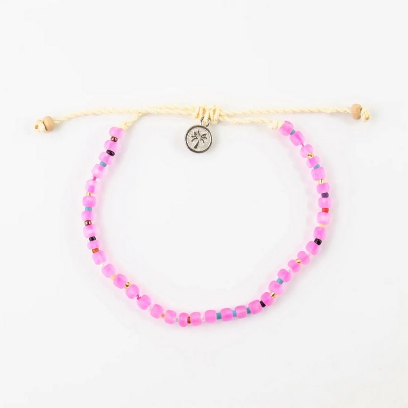 Frosted glass bracelet