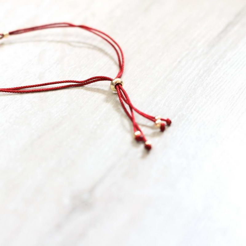 Bracelet with glass charm