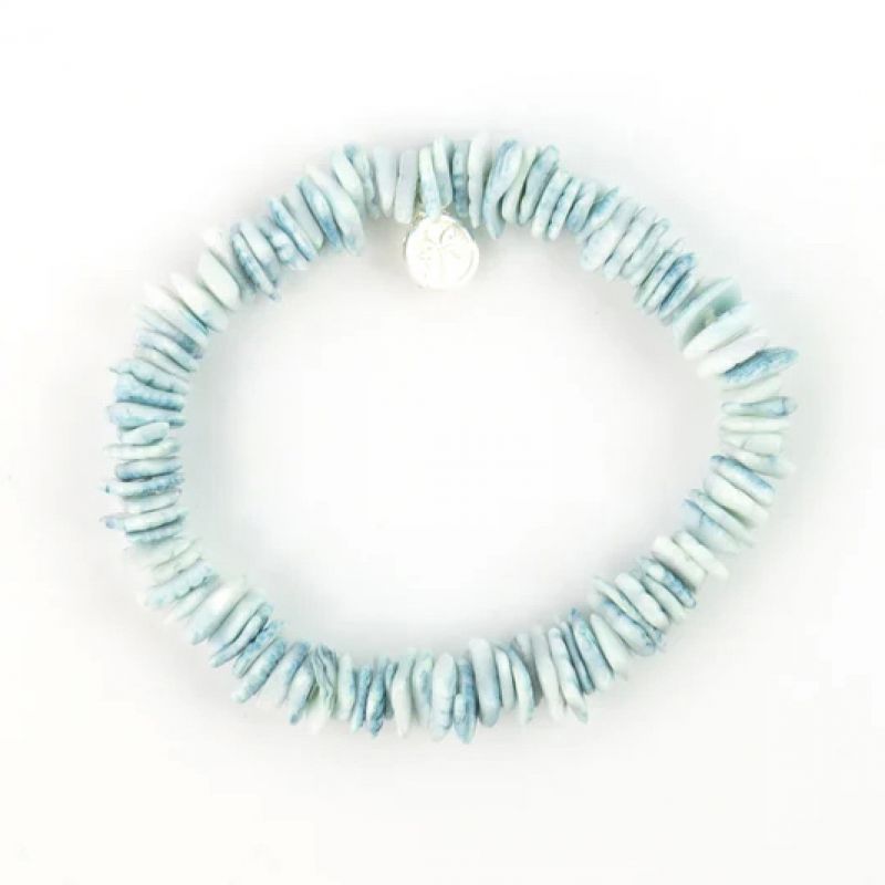 Βραχιόλι με κοχύλια - Σιέλ