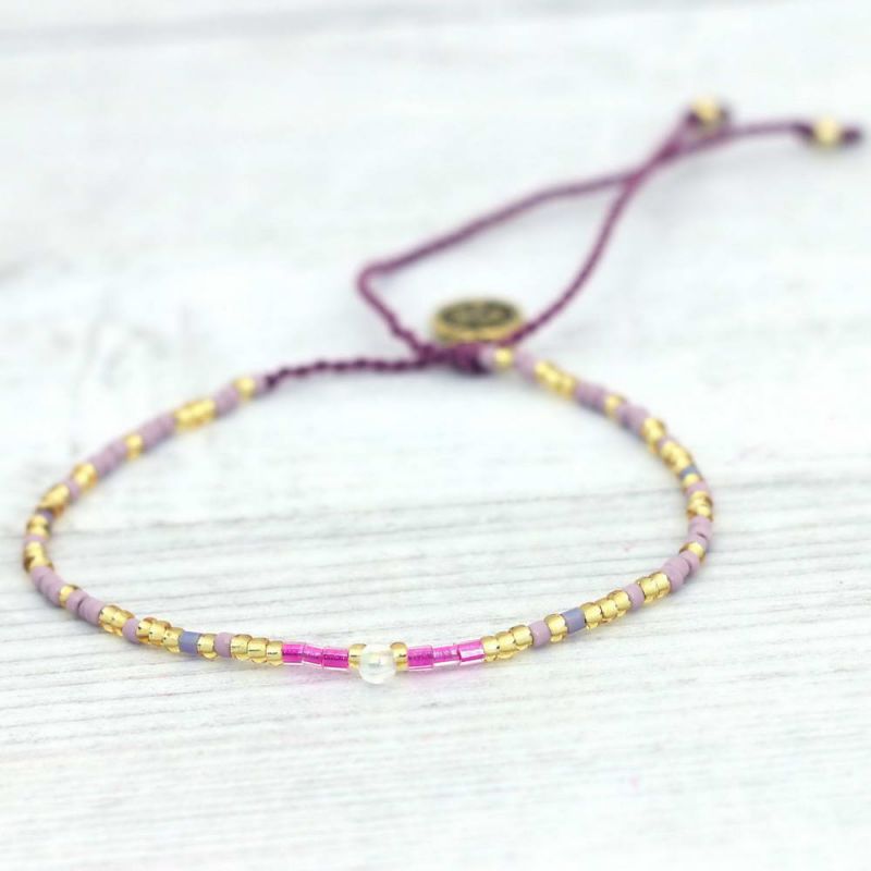 Bracelet with small beads