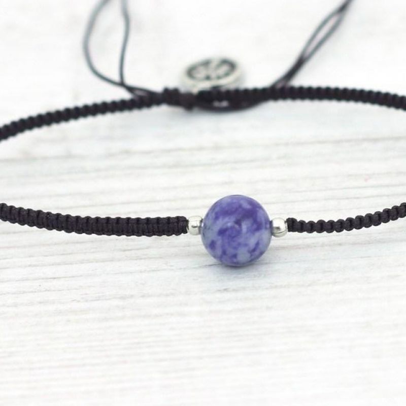 Βραχιόλι Chakra πέτρα μπλε - 3rd Eye