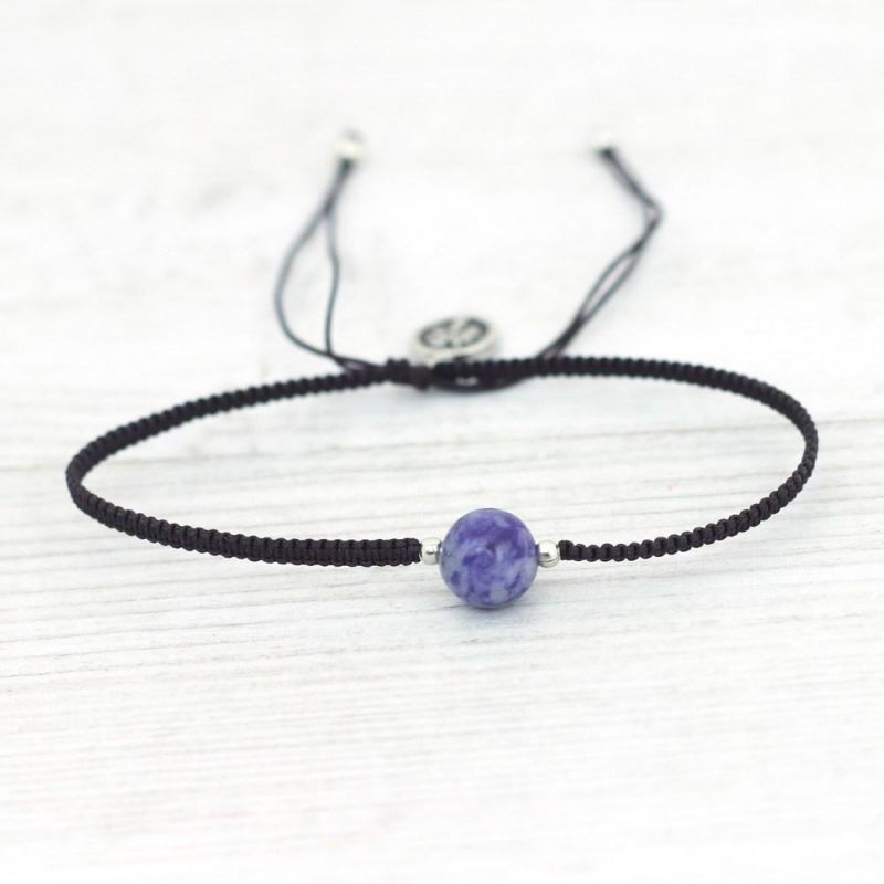 Βραχιόλι Chakra πέτρα μπλε - 3rd Eye