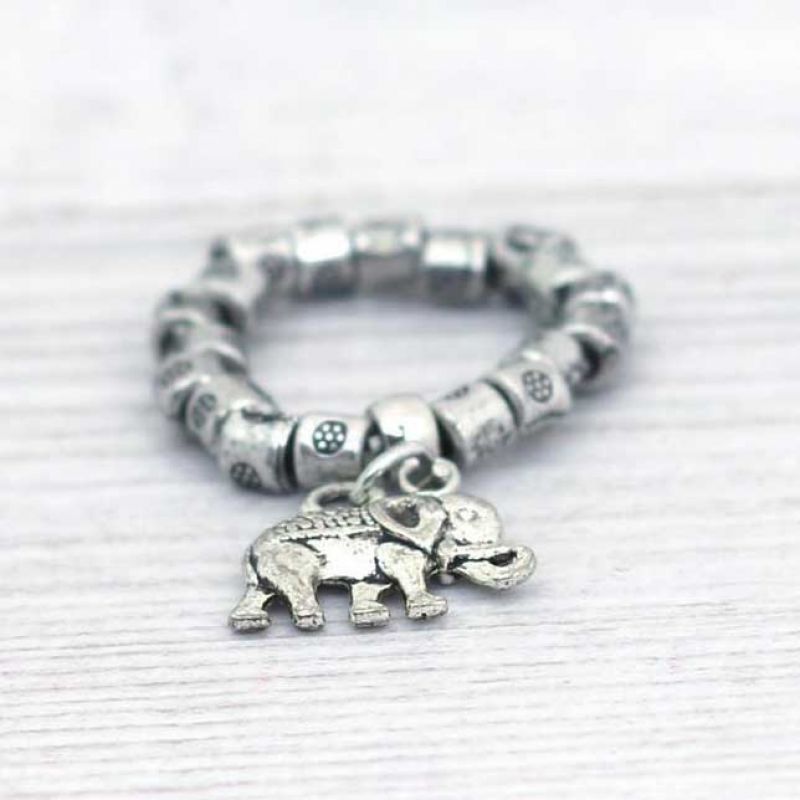 Δακτυλίδι ελαστικό με ελέφαντα