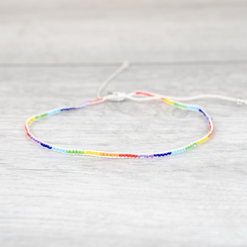 Βραχιόλι ποδιού λεπτό με χάντρες