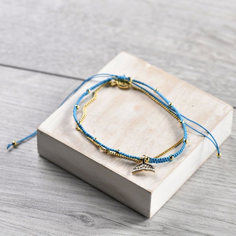 Dreamland Gold Plated Anklet