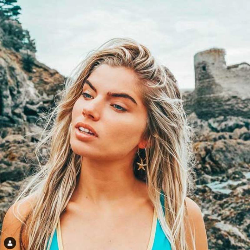 Σκουλαρίκια αστερίας επίχρυσα