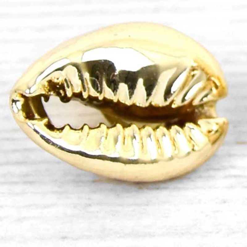 Σκουλαρίκια κοχύλι - χρυσό