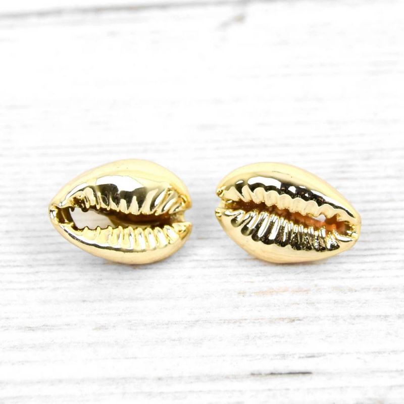 Σκουλαρίκια κοχύλι - χρυσό