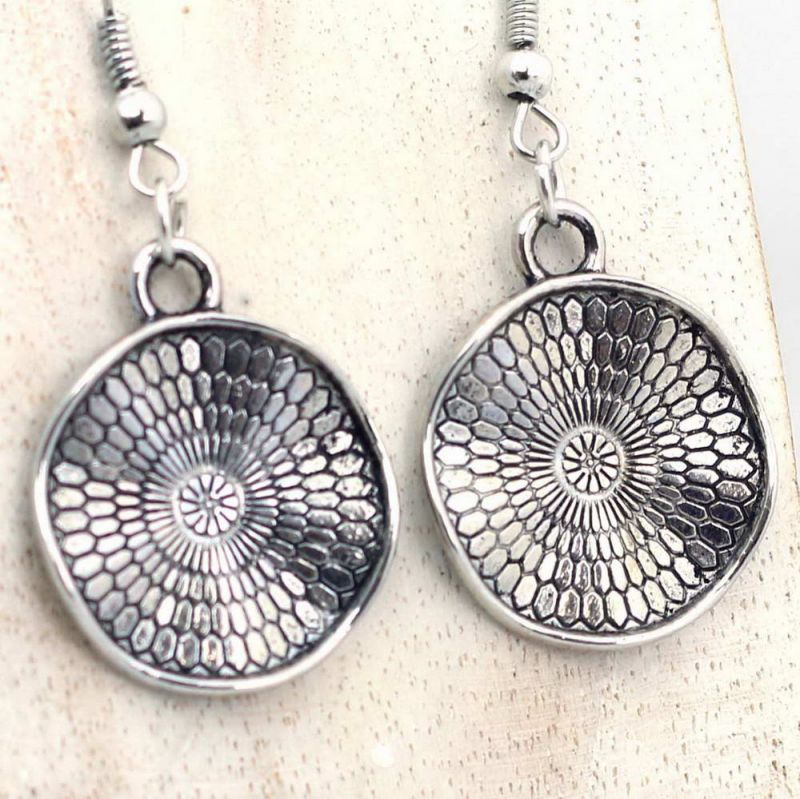 Σκουλαρίκια μεταλλικά Boho