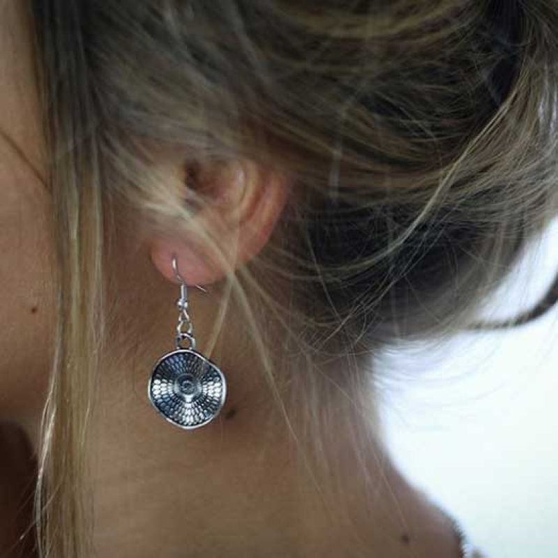 Σκουλαρίκια μεταλλικά Boho