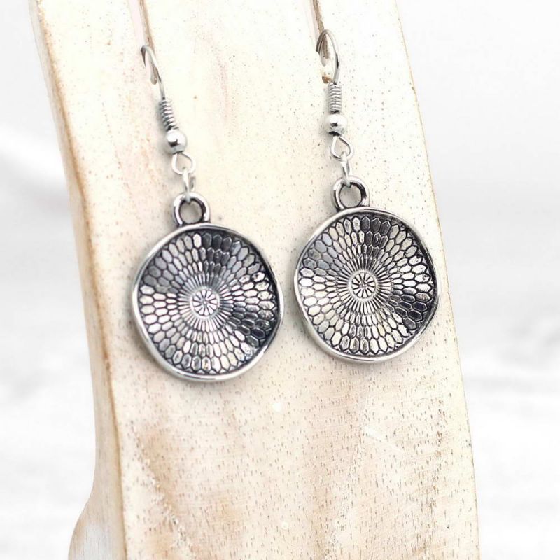 Σκουλαρίκια μεταλλικά Boho