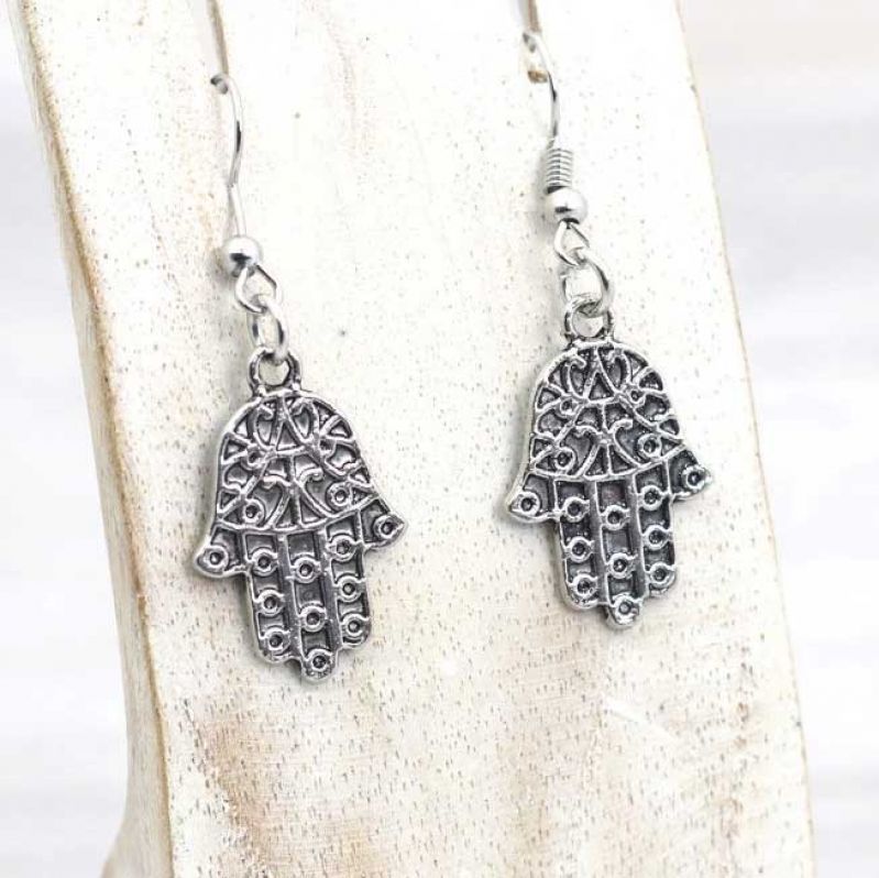 Σκουλαρίκια μεταλλικά Boho