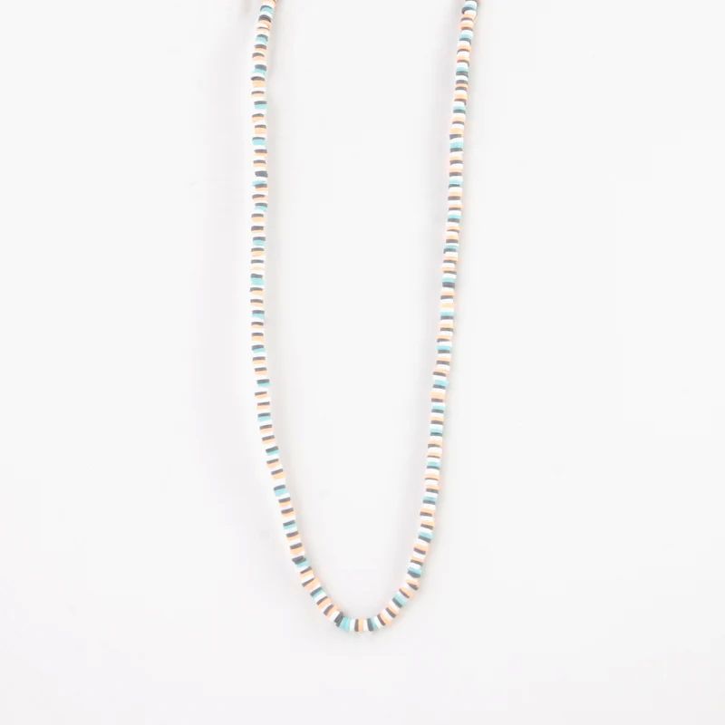 Clay disc Necklace