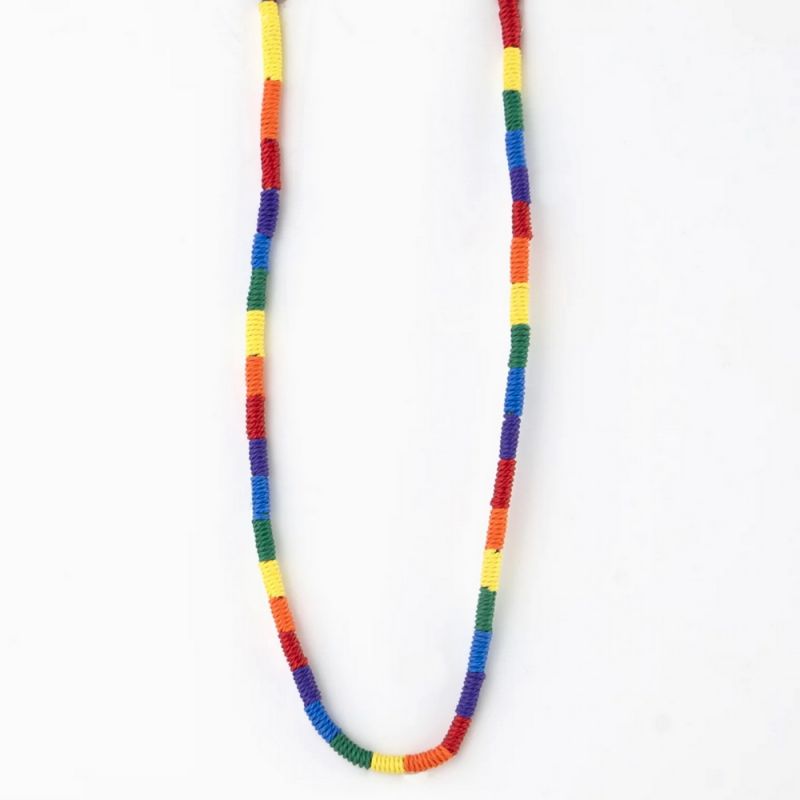 Handwoven necklace