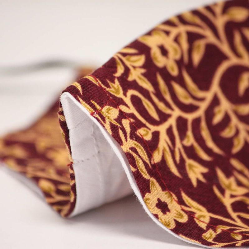 Μάσκα υφασμάτινη (M) Branches - με θήκη φίλτρου και έλασμα