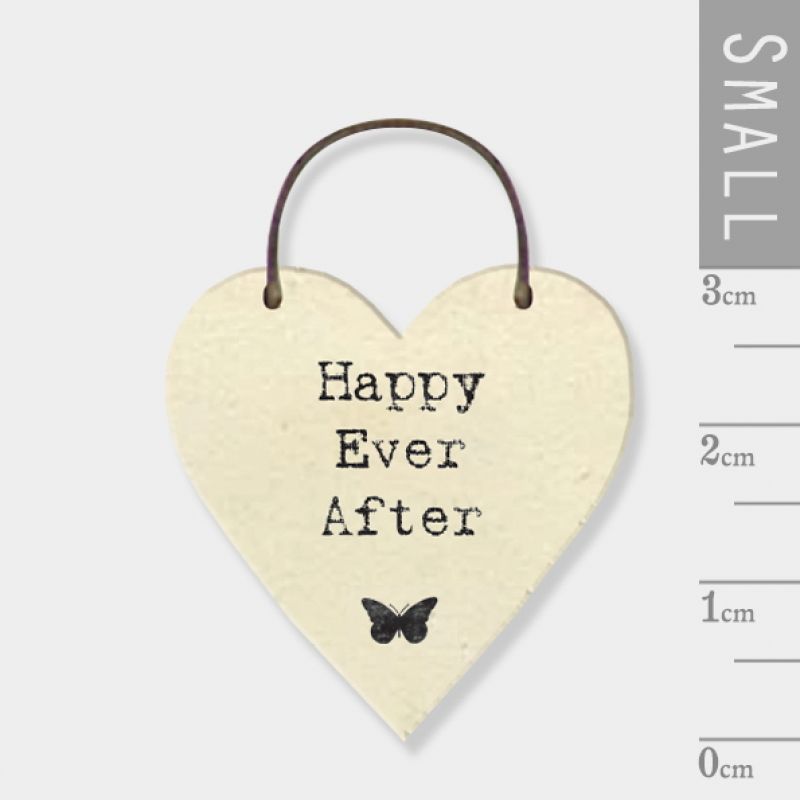 Newsprint heart - Happy ever after