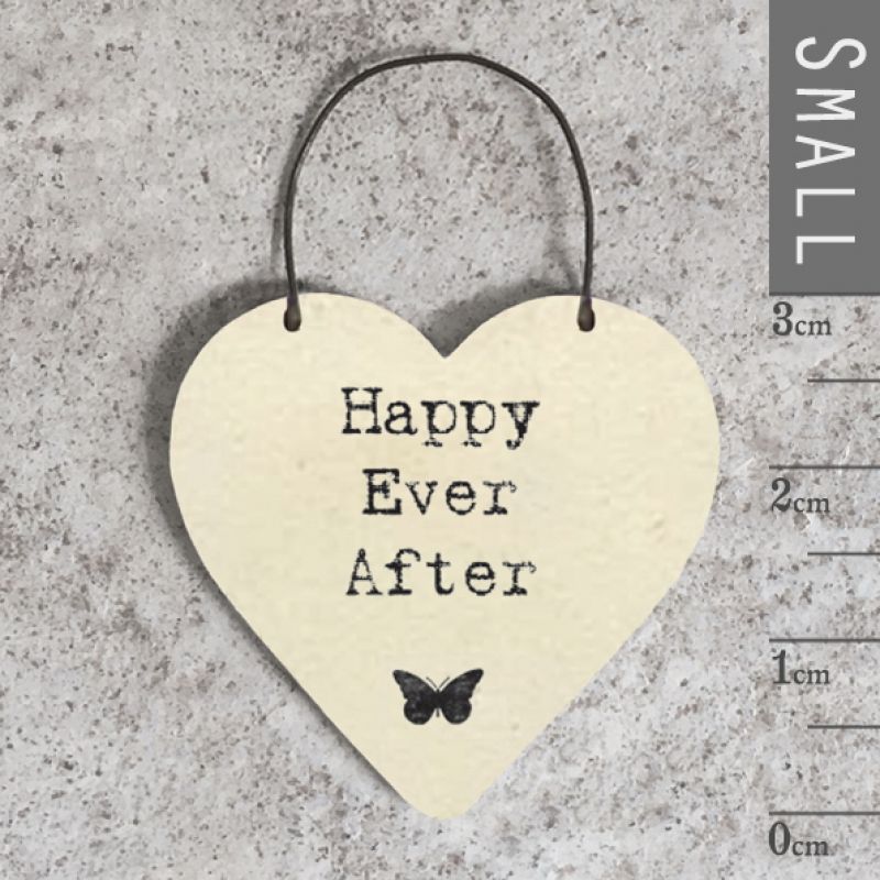 Newsprint heart - Happy ever after