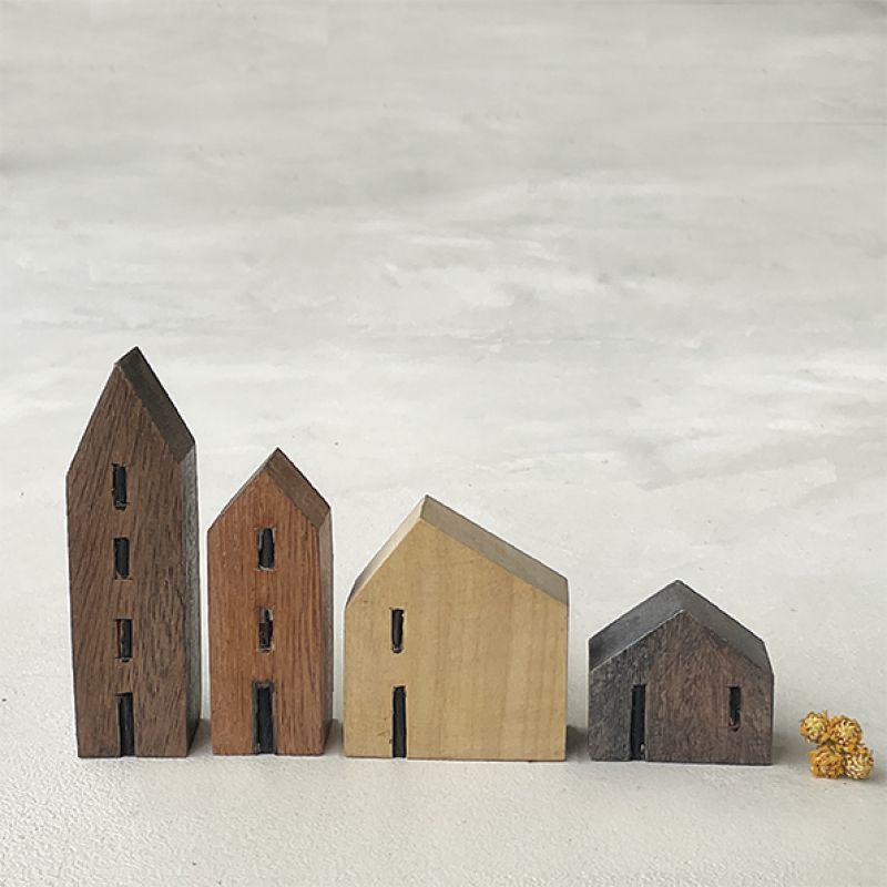 Σπιτάκι κήπου ξύλινο 8,5εκ. - Νο1